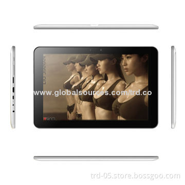 10.1-inch Android 4.2 Tablet PCs, Quad-core, Rockchip RK3188, 1,024 x 600P HD Screen